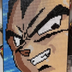 Vegeta Perler Art