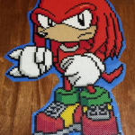 Knuckles Perler Art
